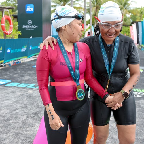 Race photo from Belitung Multisport Festival