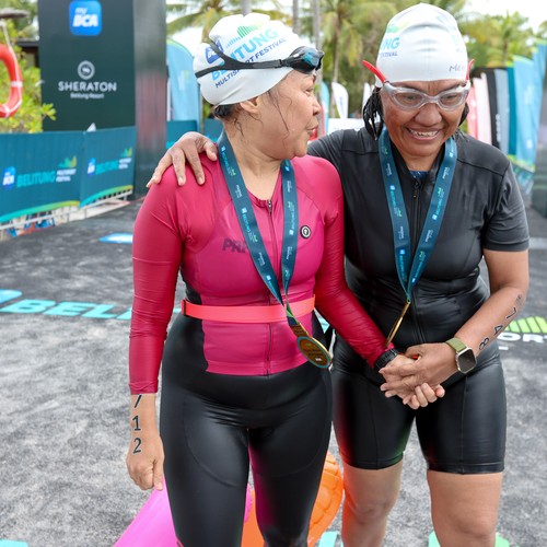 Race photo from Belitung Multisport Festival