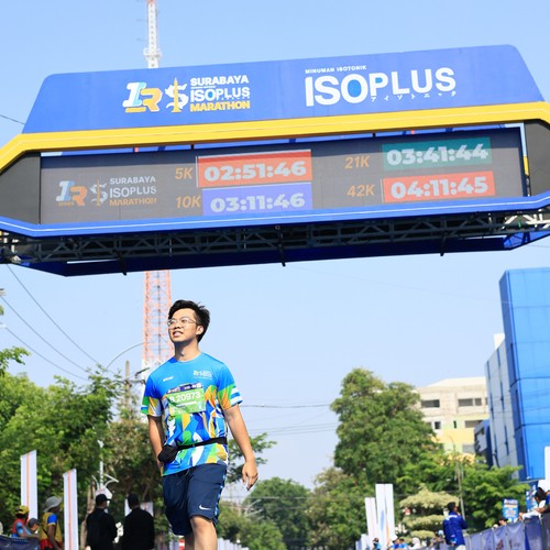 Race photo from SURABAYA ISOPLUS MARATHON 2026
