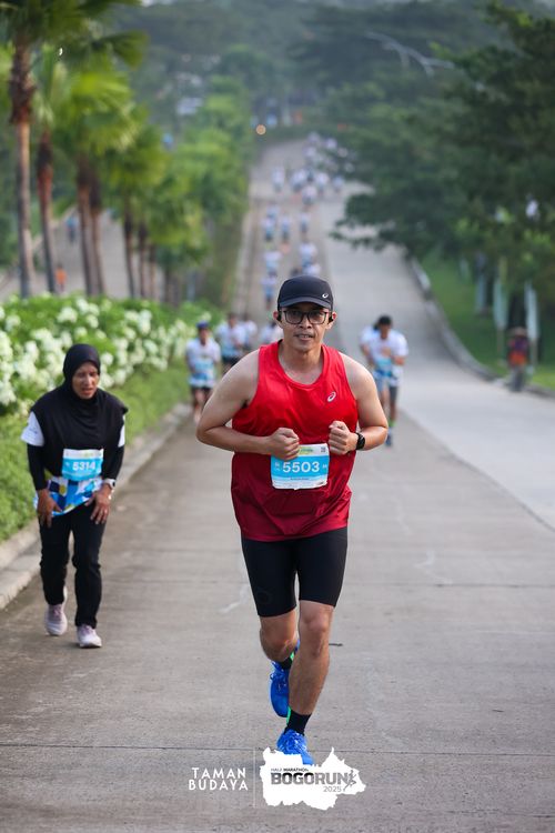 Race photo from Taman Budaya x BOGORUN 2025