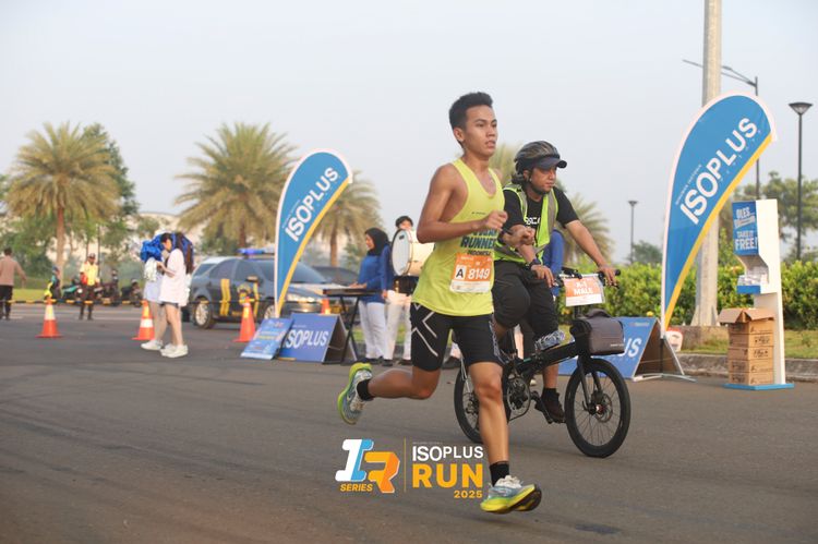Race photo from ISOPLUS RUN 2025 - JAKARTA