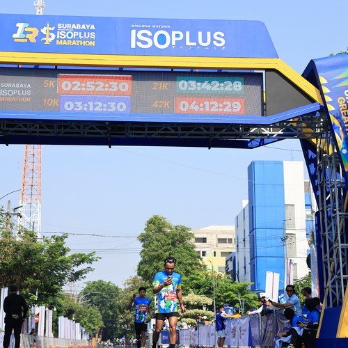 Race photo from SURABAYA ISOPLUS MARATHON 2026