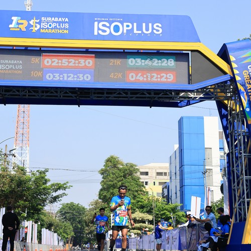 Race photo from SURABAYA ISOPLUS MARATHON 2026