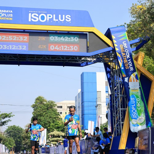 Race photo from SURABAYA ISOPLUS MARATHON 2026