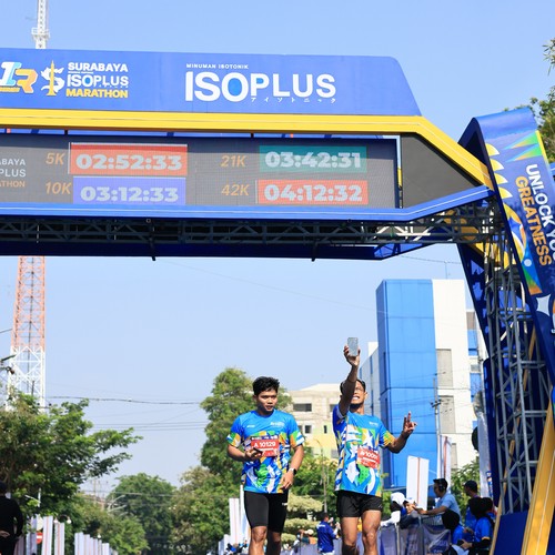 Race photo from SURABAYA ISOPLUS MARATHON 2026