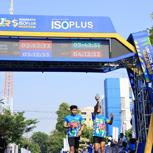 Race photo from SURABAYA ISOPLUS MARATHON 2026