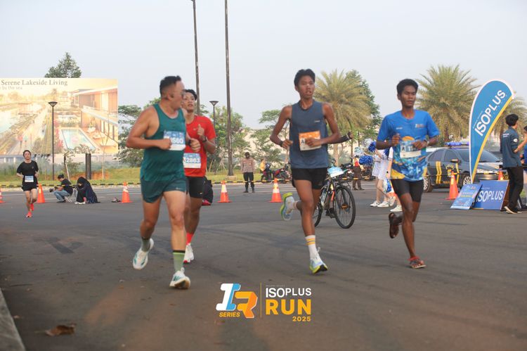 Race photo from ISOPLUS RUN 2025 - JAKARTA