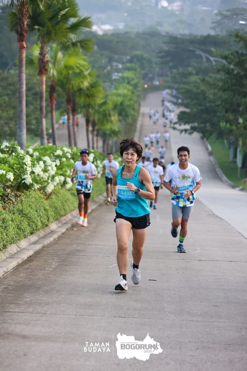 Race photo from Taman Budaya x BOGORUN 2025