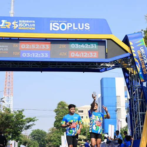 Race photo from SURABAYA ISOPLUS MARATHON 2026