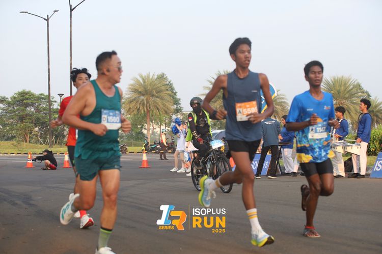 Race photo from ISOPLUS RUN 2025 - JAKARTA