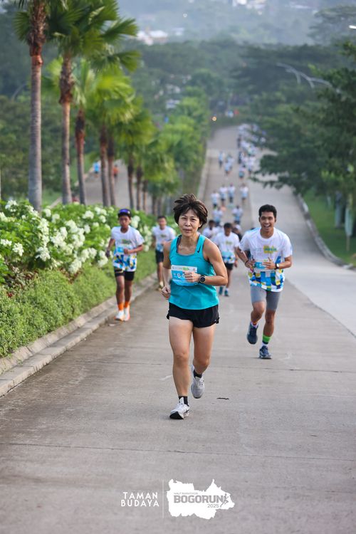 Race photo from Taman Budaya x BOGORUN 2025