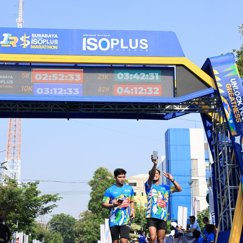Race photo from SURABAYA ISOPLUS MARATHON 2026