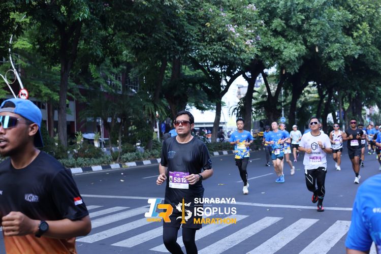 Race photo from SURABAYA ISOPLUS MARATHON 2025