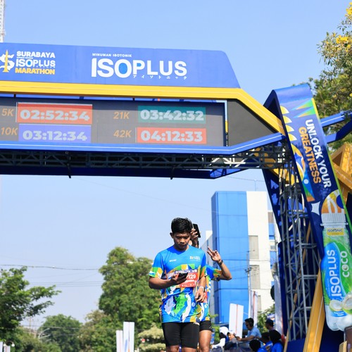 Race photo from SURABAYA ISOPLUS MARATHON 2026