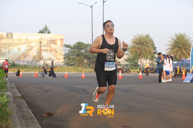 Race photo from ISOPLUS RUN 2025 - JAKARTA