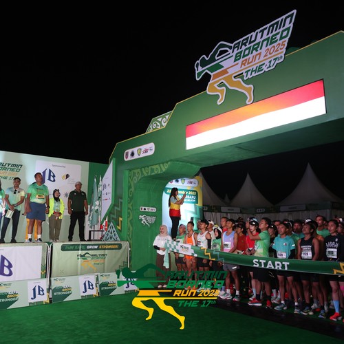 Race photo from ARUTMIN BORNEO RUN 2025
