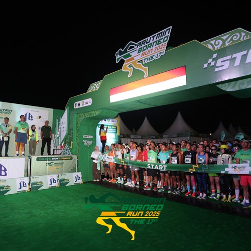 Race photo from ARUTMIN BORNEO RUN 2025