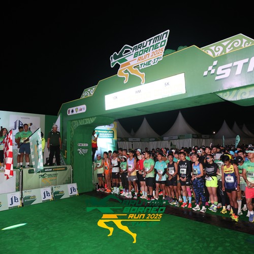 Race photo from ARUTMIN BORNEO RUN 2025