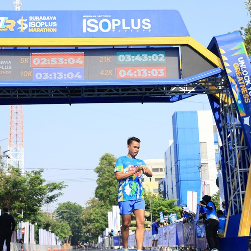 Race photo from SURABAYA ISOPLUS MARATHON 2026