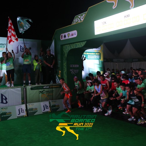 Race photo from ARUTMIN BORNEO RUN 2025