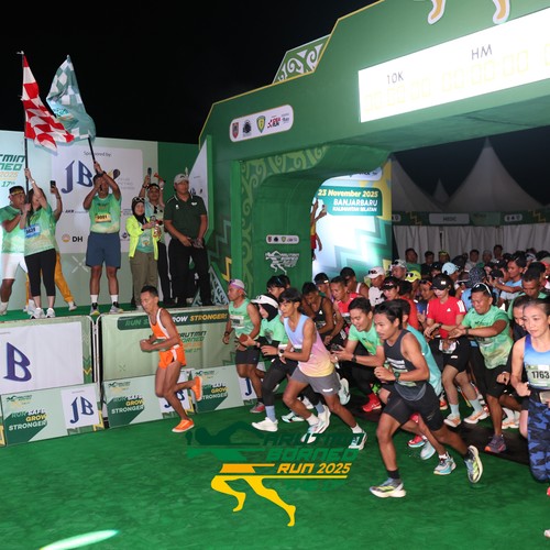 Race photo from ARUTMIN BORNEO RUN 2025