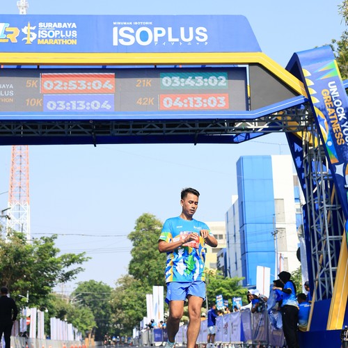 Race photo from SURABAYA ISOPLUS MARATHON 2026