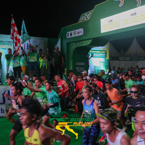 Race photo from ARUTMIN BORNEO RUN 2025