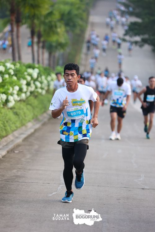 Race photo from Taman Budaya x BOGORUN 2025