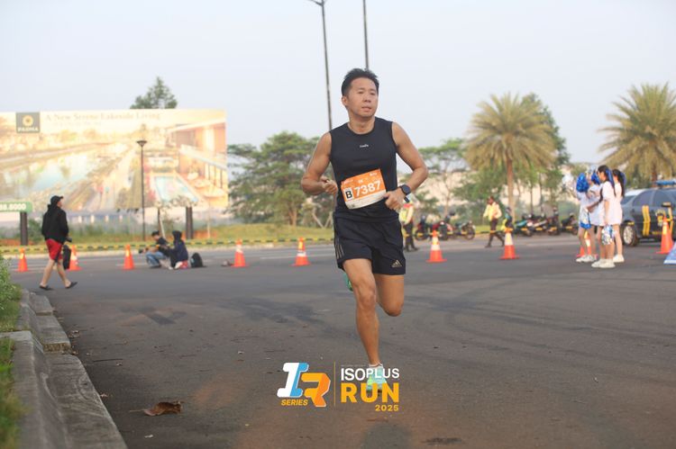 Race photo from ISOPLUS RUN 2025 - JAKARTA