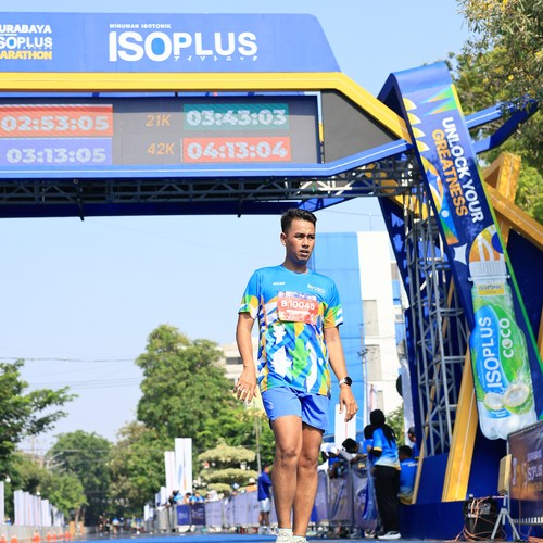 Race photo from SURABAYA ISOPLUS MARATHON 2026
