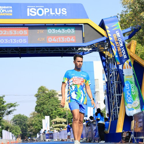 Race photo from SURABAYA ISOPLUS MARATHON 2026