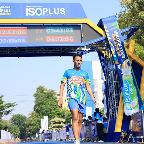 Race photo from SURABAYA ISOPLUS MARATHON 2026