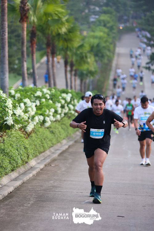 Race photo from Taman Budaya x BOGORUN 2025