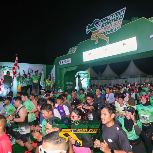 Race photo from ARUTMIN BORNEO RUN 2025
