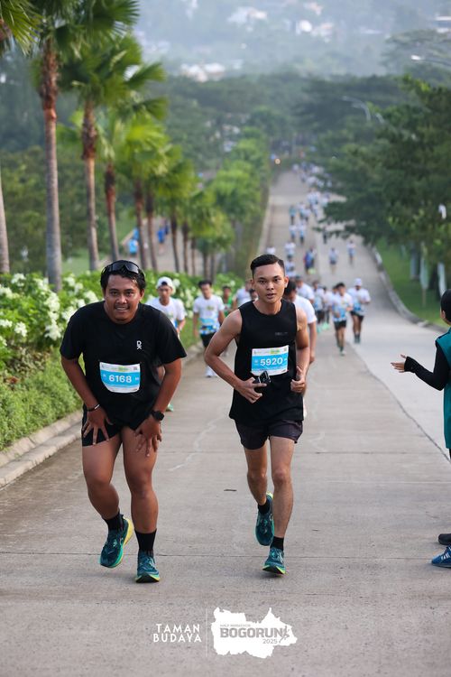 Race photo from Taman Budaya x BOGORUN 2025
