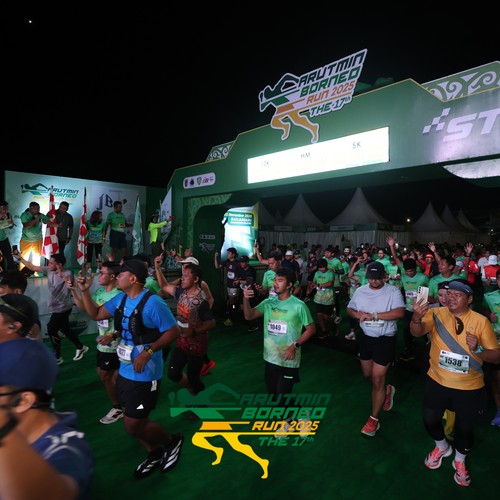Race photo from ARUTMIN BORNEO RUN 2025