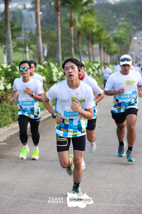 Race photo from Taman Budaya x BOGORUN 2025