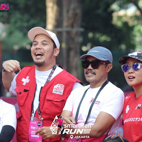 Race photo from SMARTFREN RUN 2026