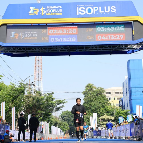 Race photo from SURABAYA ISOPLUS MARATHON 2026