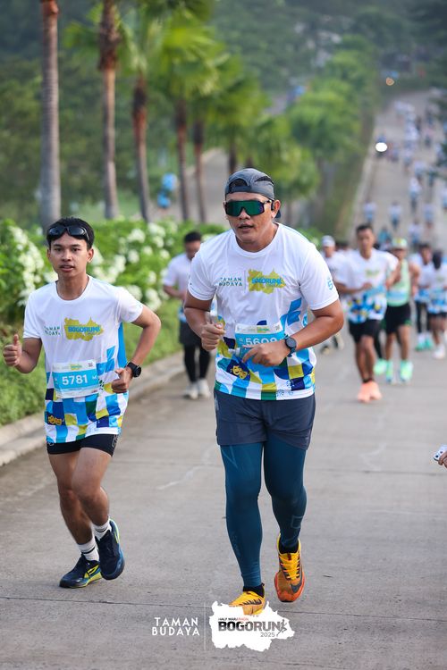 Race photo from Taman Budaya x BOGORUN 2025