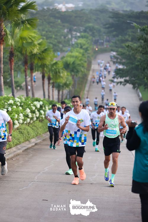 Race photo from Taman Budaya x BOGORUN 2025