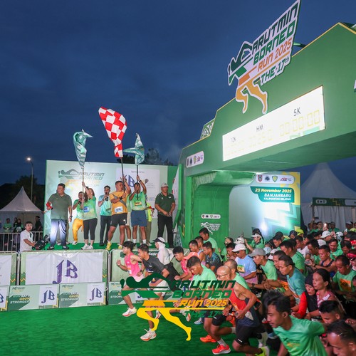 Race photo from ARUTMIN BORNEO RUN 2025
