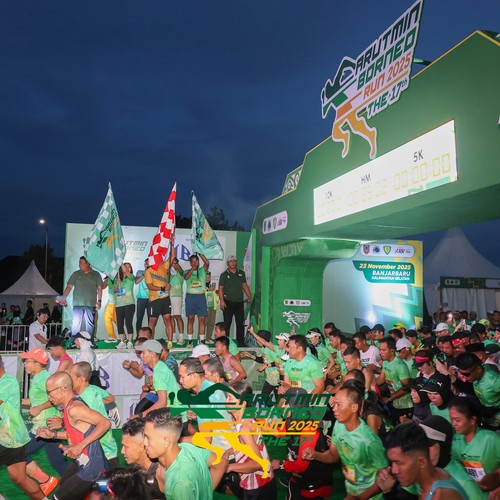Race photo from ARUTMIN BORNEO RUN 2025