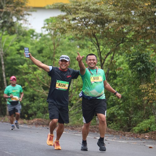 Race photo from ARUTMIN BORNEO RUN 2025