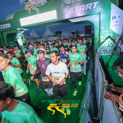 Race photo from ARUTMIN BORNEO RUN 2025