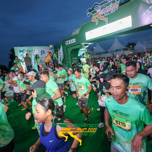 Race photo from ARUTMIN BORNEO RUN 2025