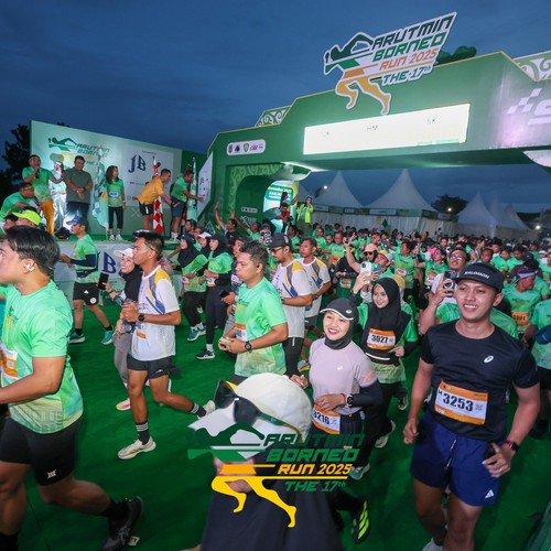 Race photo from ARUTMIN BORNEO RUN 2025