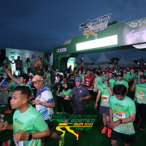 Race photo from ARUTMIN BORNEO RUN 2025
