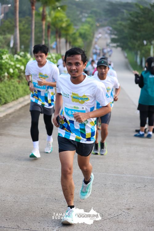 Race photo from Taman Budaya x BOGORUN 2025