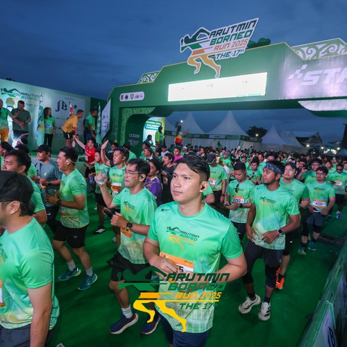 Race photo from ARUTMIN BORNEO RUN 2025